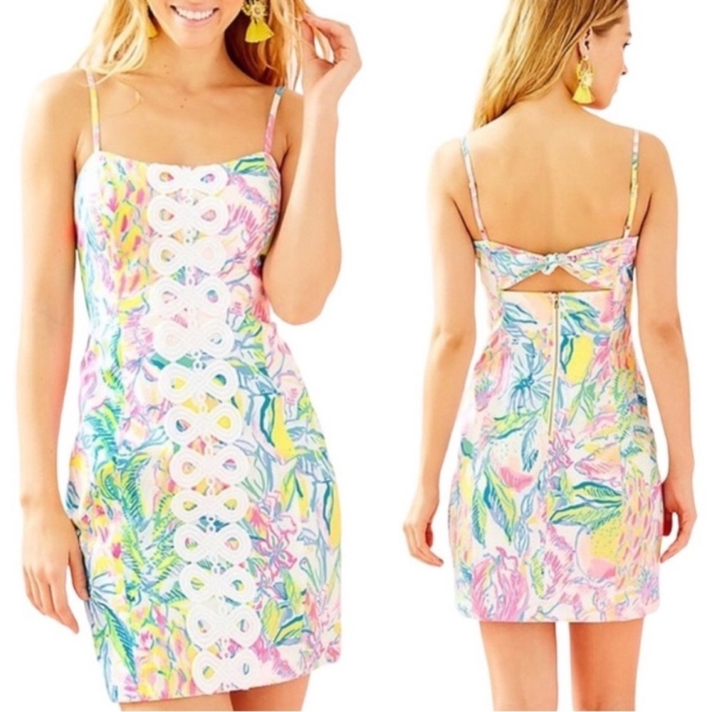 Lilly Pulitzer Shelli stretch dress fiesta bomba